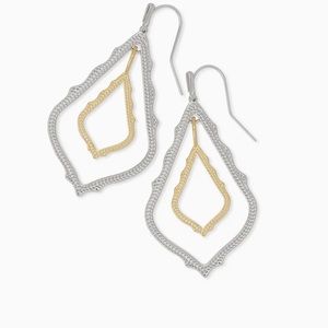 Kendra Scott Simon Drop Earrings in Mixed Metal